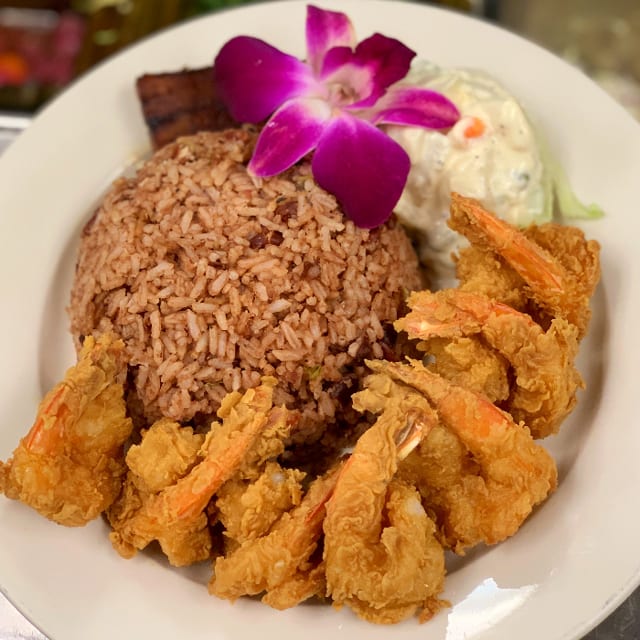 Breaded Shrimp.